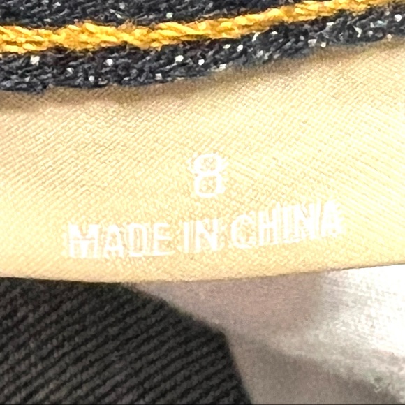 Michael Kors Blue Straight Leg Denim Jeans - Picture 11 of 12